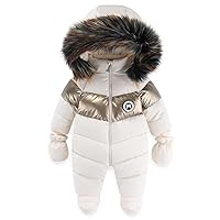 Newborn Baby Boy Winter Snowsuit Infant Girl Snow Suit Toddler Winter Warm Coat