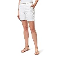 Gloria Vanderbilt Women's Midrise Belted Trouser Short