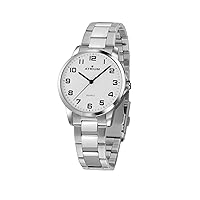 Atrium Ladies Ultra Clear Silver Quartz Steel Band Watch A37-30, silver, Bracelet