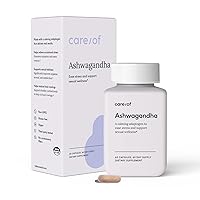 Ashwagandha Supplements for Occasional Stress Relief, Mood Support, Energy Enhancement, & Physical Endurance - 600mg Root Extract - Vegan, Gluten-Free - 60 Count Capsules, 2 Month Supply