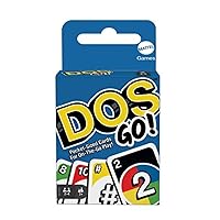 Mattel Dos Go! Pocket-Sized Cards for On The Go Play