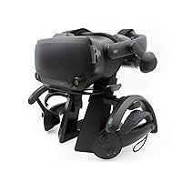 AMVR VR Headset Display Stand and Controllers Holder for Steam Valve Index Virtual Reality Mount Station
