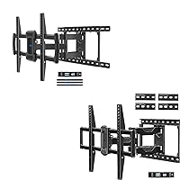 Mounting Dream Full Motion TV Mount for Most 42-75 Inch TVs Max VESA 600x400mm, Loading 100 lbs, MD2296 for 16