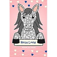 Horse Lover Notebook and Journal: 120-Page Lined Notebook for Writing and Journaling (6 x 9) (Dappled Gray Horse Notebook)