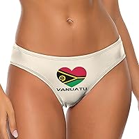 Love Vanuatu Women's Underwear Soft Seamless Thongs T-Back Panties No Show Bikini Briefs