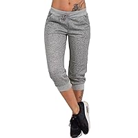 Womens Capris with Pockets Loose Fit Capri Pants Dressy Casual Lightweight Women Baggy Cargo Pants for Hiking