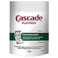 Cascade Platinum Dishwasher Cleaner 1-Fresh Scent Pac