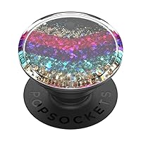 PopSockets Phone Grip and Stand with Swappable Top - Tidepool Chevron