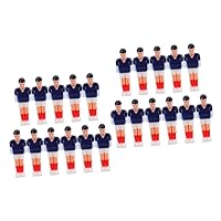BESTOYARD 22 Pcs Football Machine Player Foosball Table Replacement Soccer Game Accessories Table Soccer Guy Kid Suit Kid Gifts Desktop Accessories Football Player Dolls Lovely Soccer Men