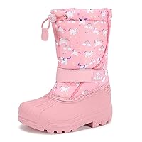 CIOR Kids Snow Boots for Boys Girls Toddler Winter Outdoor Boots Waterproof with Fur Lined(Toddler/Little Kids/Big Kid)