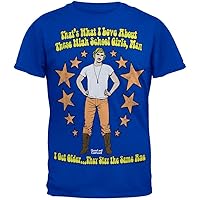Old Glory Dazed and Confused - Mens High School Soft T-Shirt Small Blue OG Exclusive