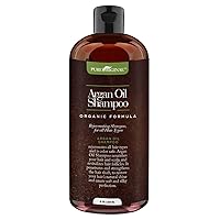 Original Organic Argan Oil Shampoo; designed to smooth hair for long lasting manageability