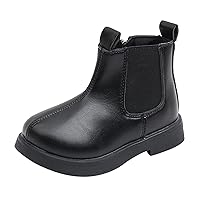 Toddler Girls Boots Little Kid Shoes Short Boots Girls School Leather Shoes Ski Boot Kids