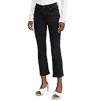 Good American Women's Good Legs Straight Jeans Darted Back