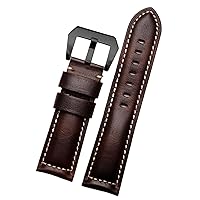 20mm 22mm 24mm 26mm Genuine Leather Retro man Watch Band for Panerai PAM111 441 cowhide Watchband Wrist Strap