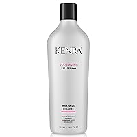Kenra Volumizing Shampoo | Maximize Volume | Creates Body, Bounce & Fullness | Increases Volume By 30% | Extends Lift From Stylers By Up To 155% | Fine To Medium Hair | 10.1 fl. Oz