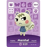 Marshal - Nintendo Animal Crossing Happy Home Designer Amiibo Card - 264