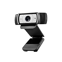 Logitech C930s Pro HD Webcam, Full HD 1080p video calling, Noise-canceling mic, HD auto light correction, wide Field of View, Works with Microsoft Teams, Zoom, Google Voice, Google Meet, PC/Mac/Laptop