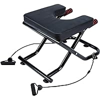 Yoga Headstand Bench with Suction Cup, 2-in-1 Yoga Inversion Chair and Exercise Bench, Fitness Stand Yoga Chair for Feet Up Yoga Trainer Leg Stool Workouts for Family, Gym