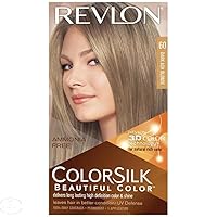 Permanent Hair Color, Permanent Hair Dye, Colorsilk with 100% Gray Coverage, Ammonia-Free, Keratin and Amino Acids, 60 Dark Ash Blonde, 4.4 Oz (Pack of 1)