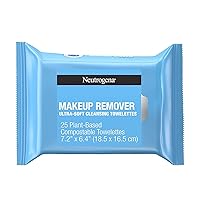 Makeup Remover Ultra-Soft Cleansing Towelettes 25 Count (Pack of 3)