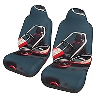 Mini Kart Car seat Covers Front seat Protectors Washable and Breathable Cloth car Seats Suitable for Most Cars