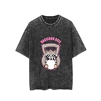 Generic Raccoon Bell T-Shirts - Motivation Quotes Vintage Unisex T-Shirt, Sweatshirt, Hoodie - Gym Gift for Men Women Black