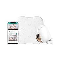 Cubo Ai Sleep Safety Bundle - Includes 1080p HD Night Vision Cubo Ai Plus Smart Baby Monitor with 3-Stand Set & Sleep Sensor Pad | Proactive AI Safety Alerts, Sleep Analytics & Micro Motion Detection