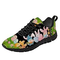 Easter Shoes for Women Men Running Walking Tennis Lightweight Casual Sneakers Easter Shoes Gifts for Girl Boy