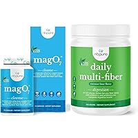 nbpure Daily Multi-Fiber for Gut & Digestive Health + MagO7 Cleanse & Detox 30 Count