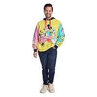 Loungefly DISNEY 100TH MICKEY AND FRIENDS UNISEX HOODIE X-LARGE