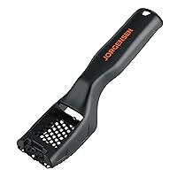 JORGENSEN Mini Wood Plane, Professional Surform Shaver Tool, 65MN Sharp Blade, Black ABS Plastic, Wood Shaver Tool for Woodworking - Suitable for Detailed Work, Lightweight, Easy to Carry, Rasp File