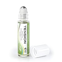 Tension Relief Essential Oil Blend Roll On (Roller Bottle) with Bergamot, Orange and Ylang-Ylang - Reduce Stress The Natural Way, 100% Pure, Therapeutic Grade, High Potency by Grand Parfums (1)