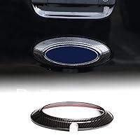 Car Tailgate Emblem Trim Cover Compatible with Ford Ranger 2015-2022 Emblem Badge Logo Cover Auto Rear Trunk Logo Back Badge Decor Cover Rear Logo Trim Cover Circle Ring Center Decor Logo Accessories