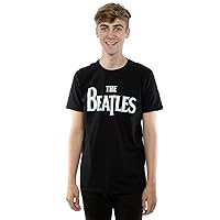 The Beatles Men's Drop T Logo T-Shirt