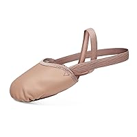 Stelle Leather Half Soles Dance Shoes Womens Lyrical Pirouette Turners Dance Shoes for Turning (Girls/Boys/Men/Adult)