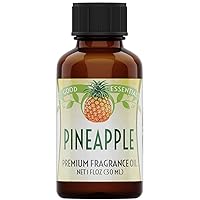 Professional Pineapple Fragrance Oil 30ml for Diffuser, Candles, Soaps, Lotions, Perfume 1 fl oz