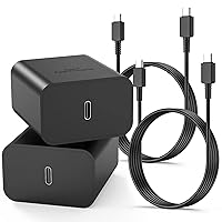 Type C Charger,45W USB C Charger Samsung Super Fast Charger, Android Charger Fast Charging Block with 6FT Cable for Samsung Galaxy S23 Ultra/S23+/S23/S22 Ultra/S22+/S22/Note 10/Note 20, 2Pack