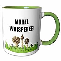 3dRose Morel Whisperer - Funny Mushroom Foraging Forager Hunter Hunting Humor - Mugs (mug-364705-7)