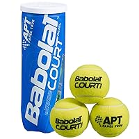 Babolat Court Padel Balls, Yellow (3 Ball Can)