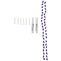 Soft Claws Safe Scratch-Free Solution for Cats - CLS (Cleat Lock System), Size: Medium, Color: Purple