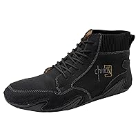 Running Shoes Mens Lightweight Sport Sneakers Running Shoes Mens Lightweight Sport Sneakers Mens Shoes High Top Elastic Band Sport Shoes Fashion Casual Shoes Plus