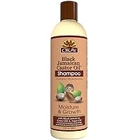 Okay Jamaican Castor Oil Moisture Growth Shampoo, Black, 12 Ounce by Okay