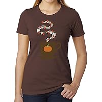 Pumpkin Spice Coffee Mug Shirts, Funny Graphic Tees, Halloween Woman's Shirts!