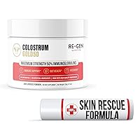 Re+Gen Skin Rescue Formula & Colostrum Gold 50 Powder Bundle