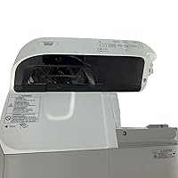 Epson PowerLite 485W 3LCD Projector WXGA Ultra Short Throw 3100 ANSI HDMI, bundle HDMI Cable Power Cord Remote Control