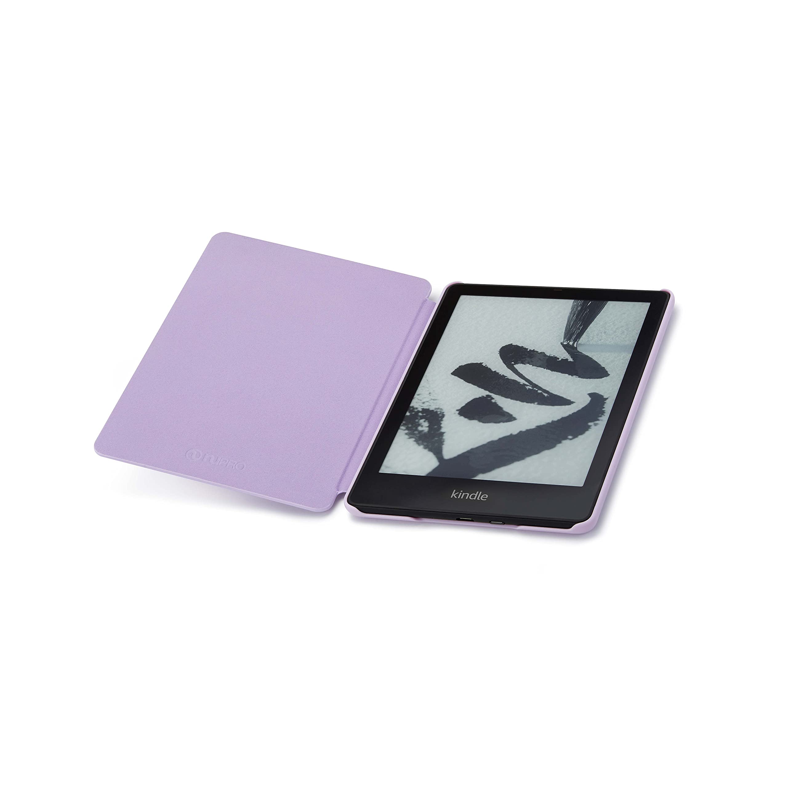 NuPro Book Cover for Kindle Paperwhite, Lavender (11th Gen; 2021 release)