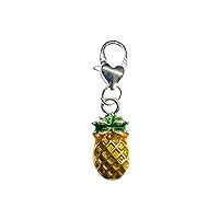 Pin Badge Pineapple Charm Pendant Fruit Enamelled