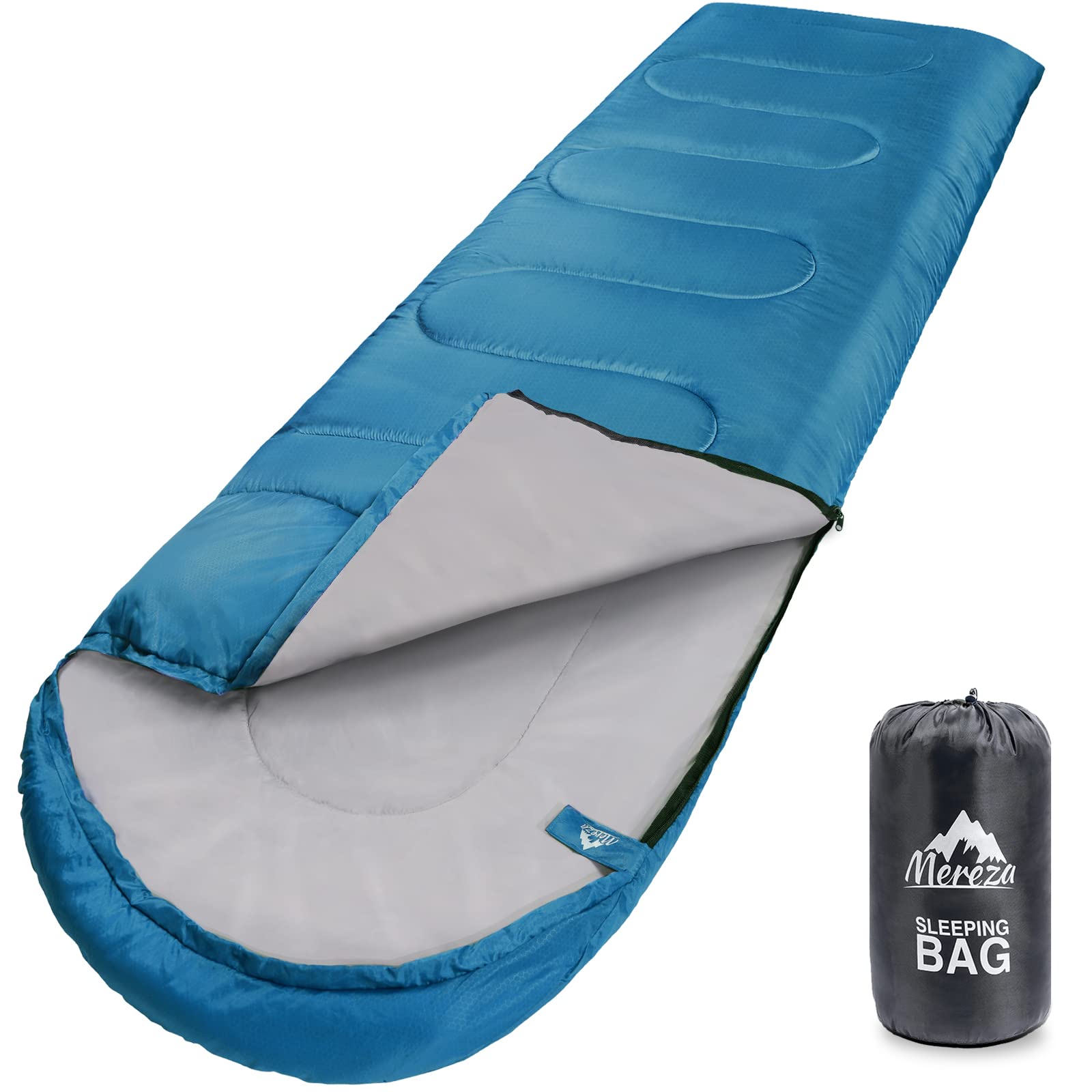 RhinoKraft 3 Season Warm & Cool Weather for Camping and Travelling  Lightweight Sleeping Bag for Adults