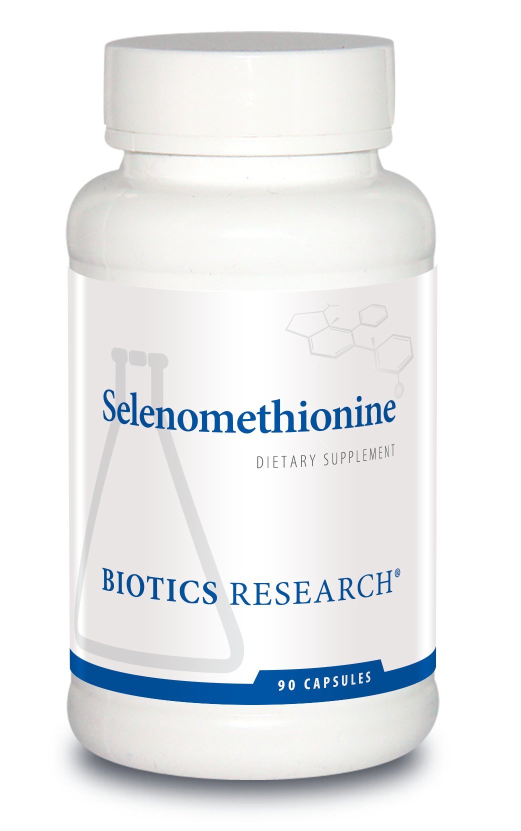 Biotics Research Selenomethionine – High Potency Selenium, Reproduction, Thyroid Gland Function, DNA Production, Cognitive Health, Potent Antioxidant. 90 Capsules
